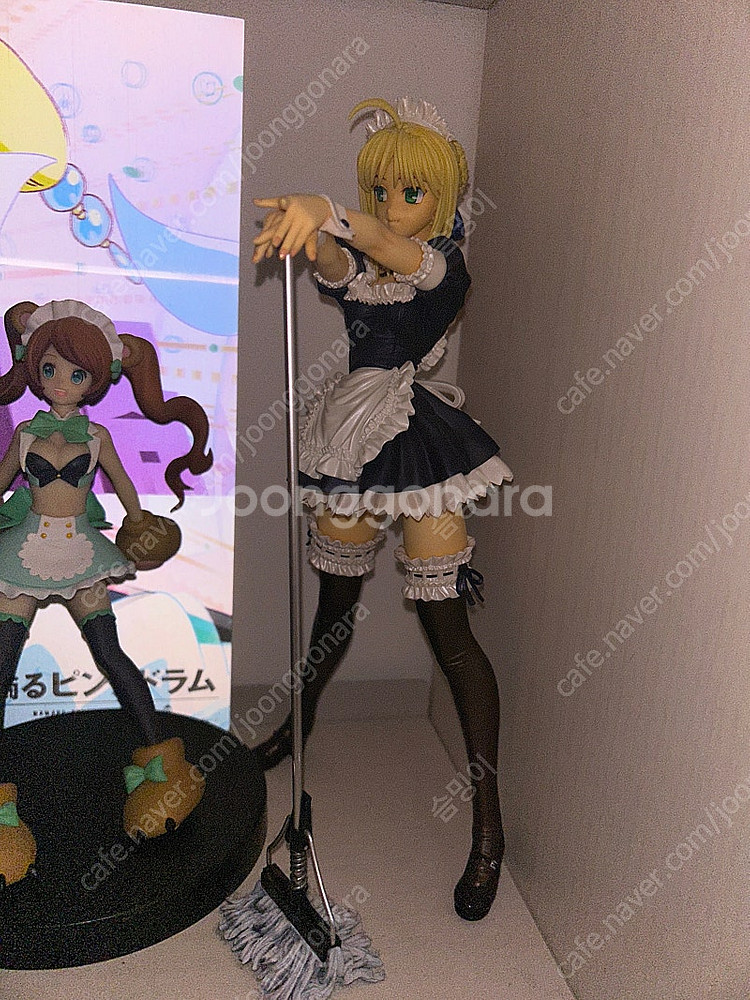 페이트 세이버 청밥 메이드 피규어--0